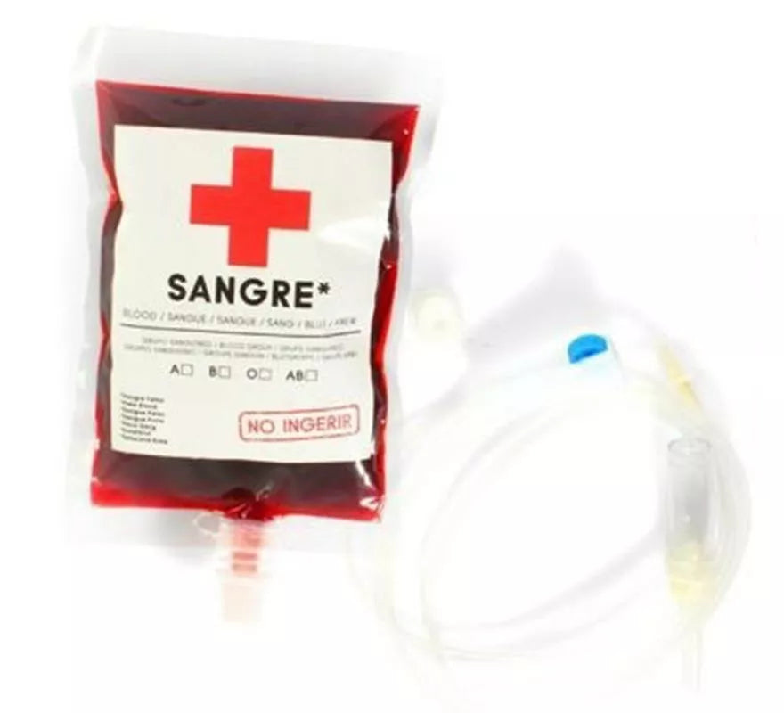Translation missing: de.Bolsa de Transfusión de Sangre Falsa de 250 ml