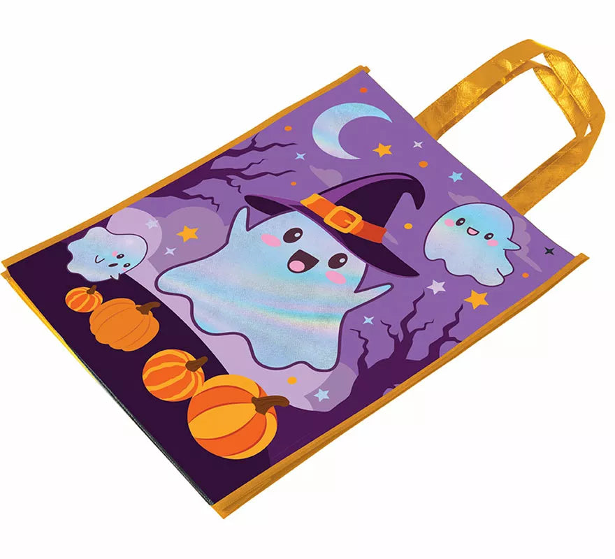 Bolsa Monstruitos Metalizada de 36x30 cm