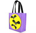 Bolsa Murciélagos morada de fieltro de 17,5x7,5x30 cm