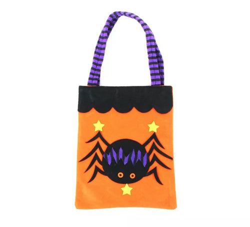 Bolsa para dulces Araña de fieltro de 28x20 cm