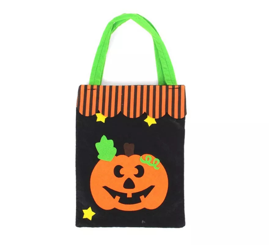 Translation missing: de.Bolsa para dulces Calabaza de fieltro de 28x20 cm