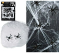 Bolsa Telaraña con 2 arañas de 228 gr para decorar en Halloween