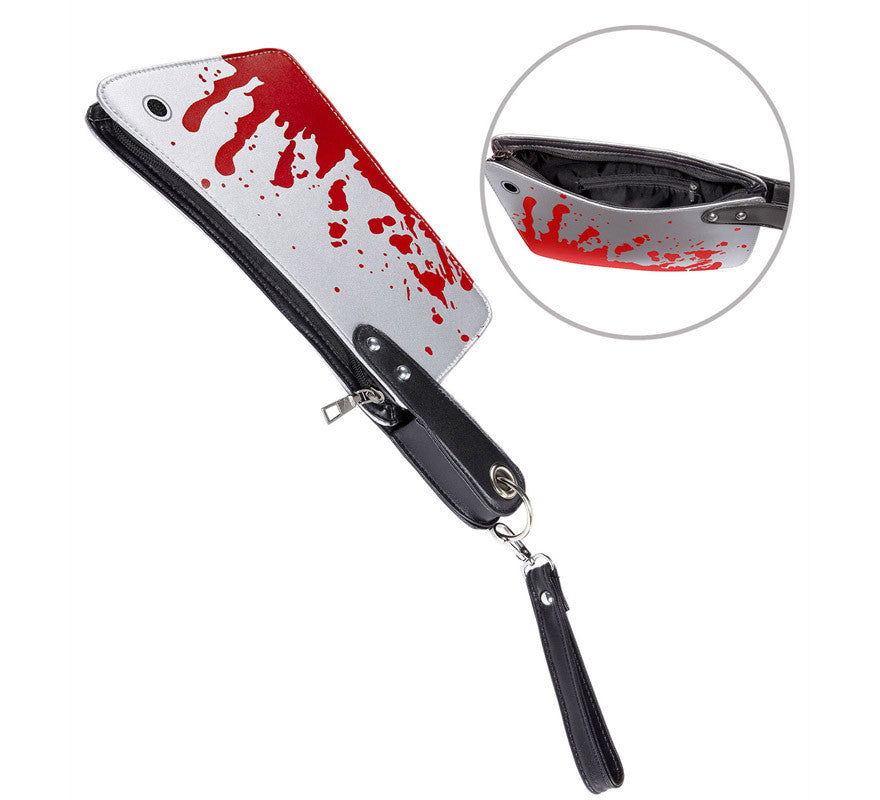 Translation missing: de.Bolsito Halloween Cuchillo Carnicero Ensangrentado