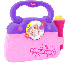 Barbie-Handtasche mit Lichtern, Rhythmus und Mikrofon
