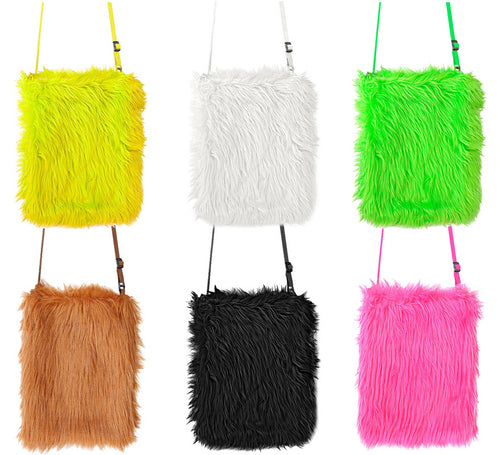 Bolso de Peluche en varios colores