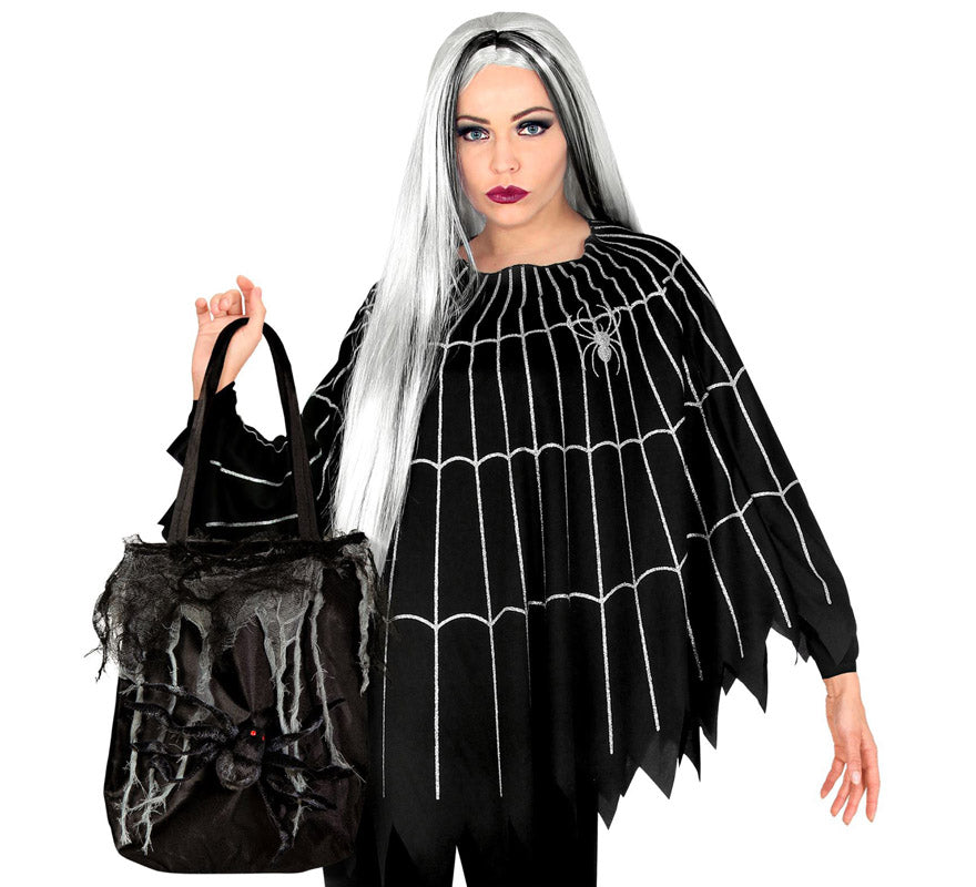 Translation missing: de.Bolso Halloween con Araña y Telarañas