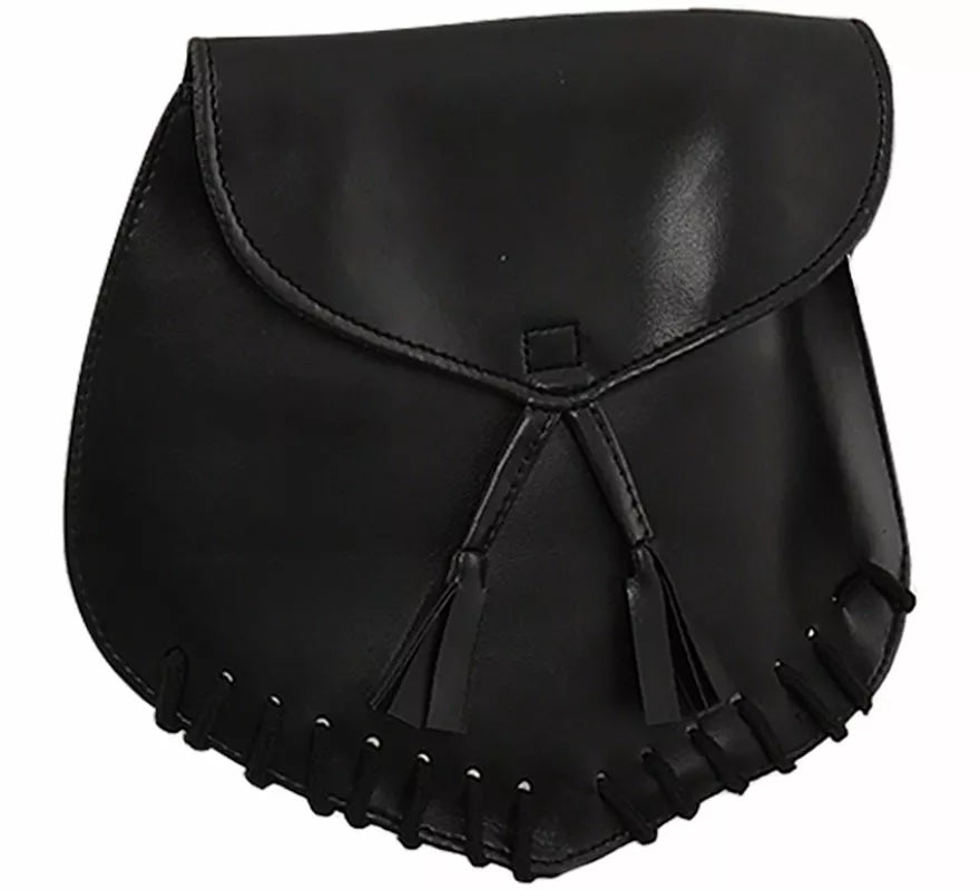 Translation missing: de.Bolso Medieval negro de 26x24 cm