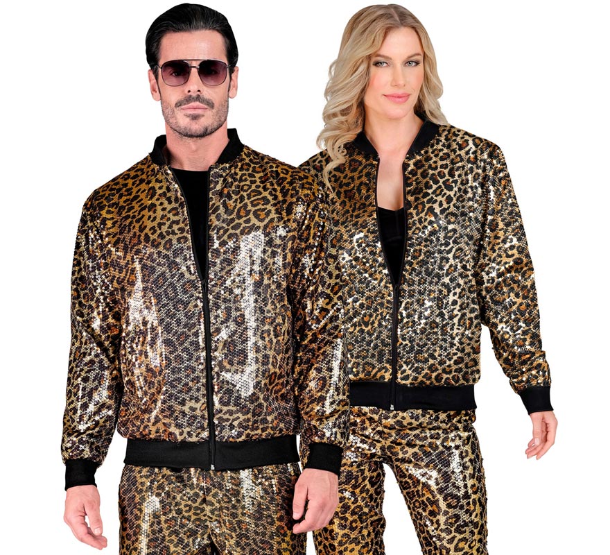 Translation missing: de.Bomber Moda animal print clásico para adulto