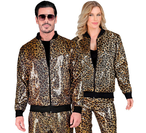 Bomber Moda animal print clásico para adulto