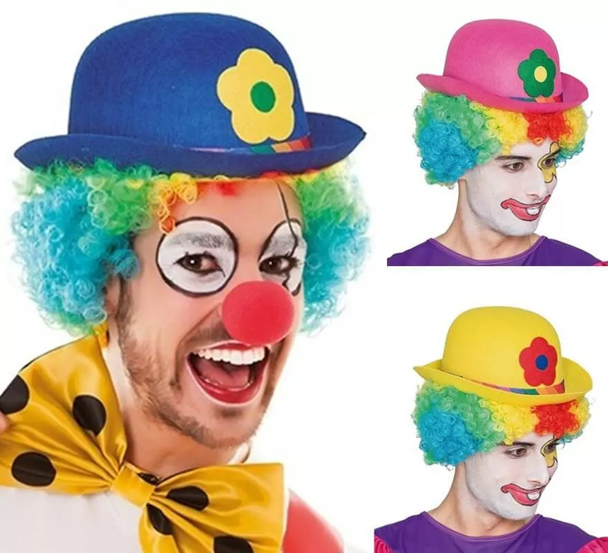 Translation missing: de.Bombín de Payaso con flor en varios colores