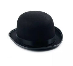 Klassische schwarze Melone für Erwachsene