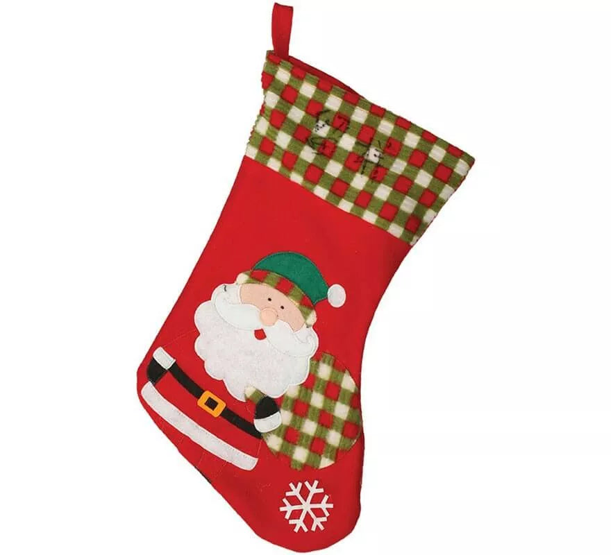 Translation missing: de.Bota con Papá Noel 45 cm