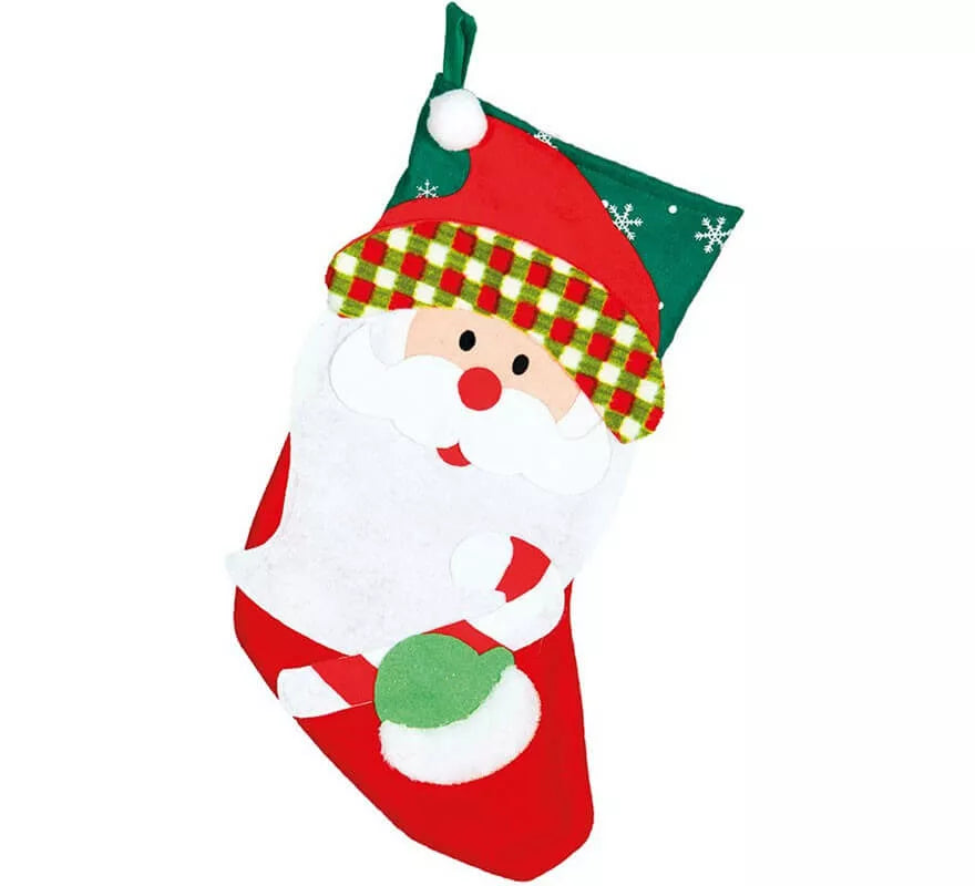 Translation missing: de.Bota de Papá Noel con Barba 46 cm