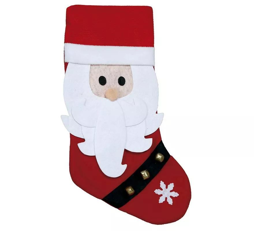 Translation missing: de.Bota de Papá Noel con Cascabeles de 48 cm