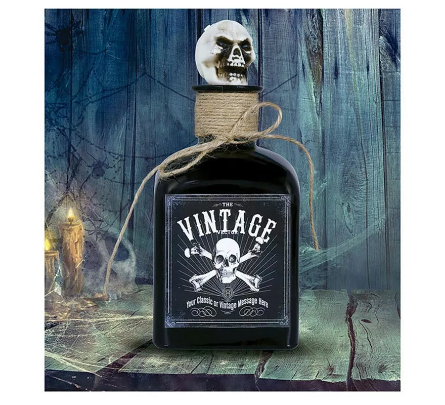Translation missing: de.Botella de Veneno con Calavera cristal de 20 cm