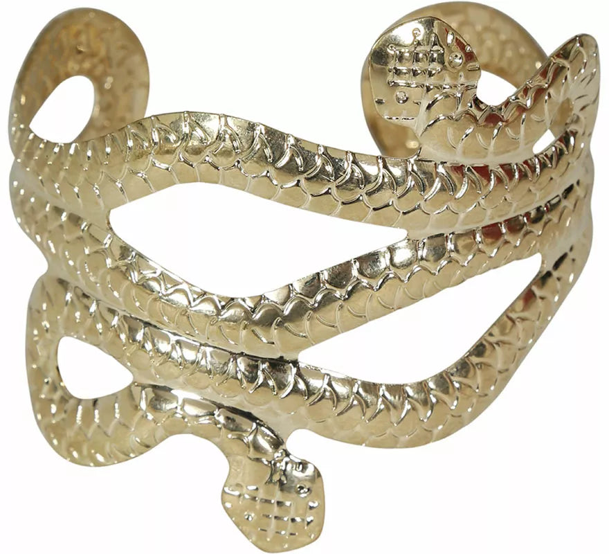 Translation missing: de.Brazalete de Serpiente metálico adulta
