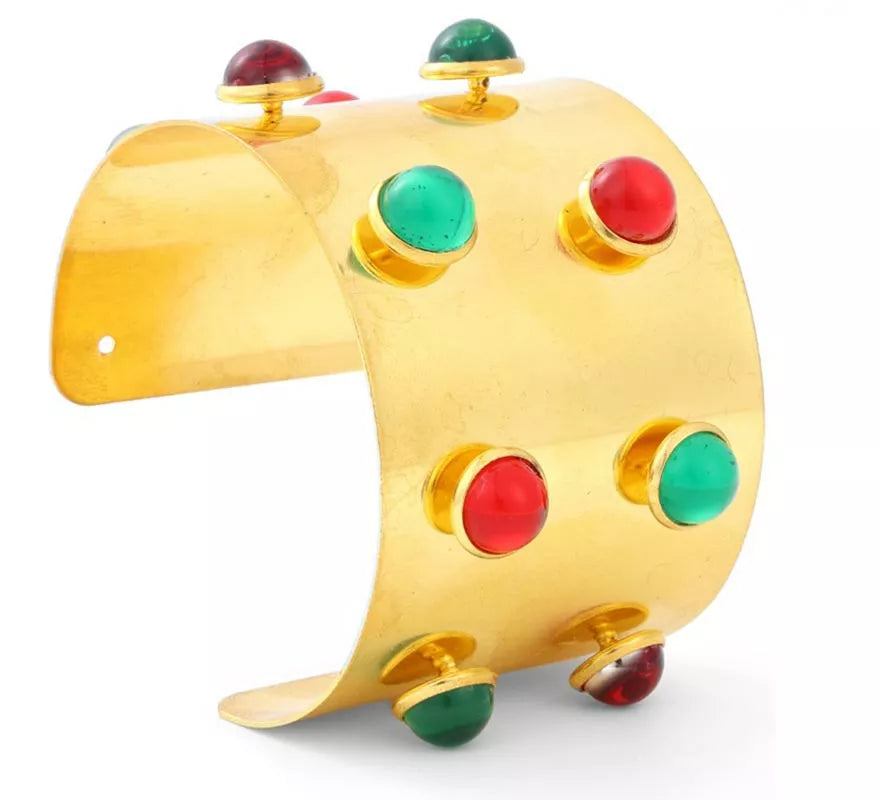 Translation missing: de.Brazalete Medieval con piedras de colores