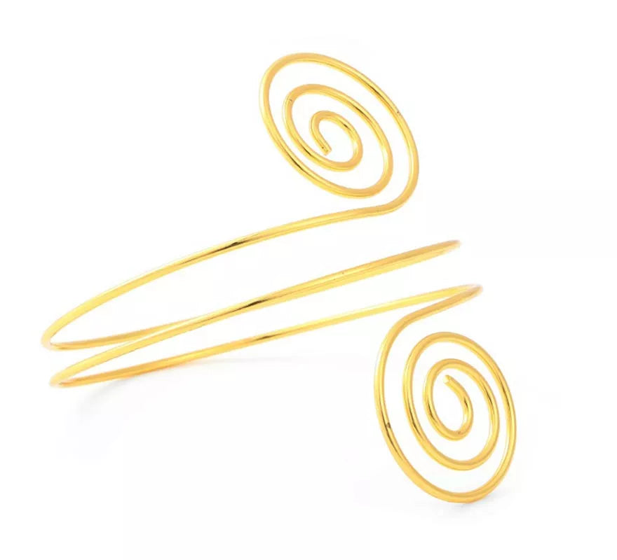 Translation missing: de.Brazalete Romana espirales dorados