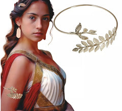 Römisches Lorbeerarmband (Metall)