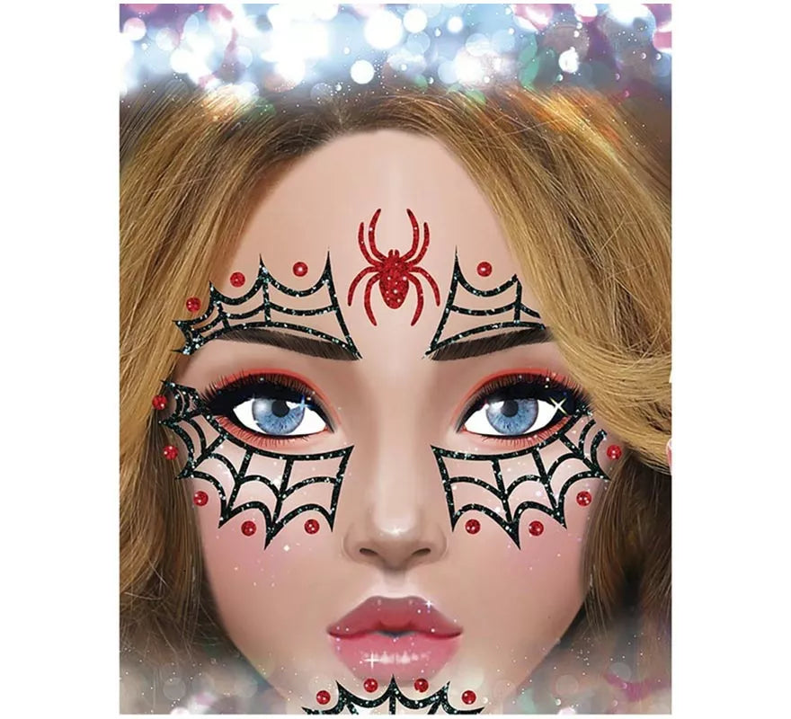 Translation missing: de.Brillantina Facial Spiderweb de 20x20 cm