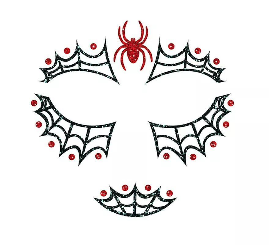 Translation missing: de.Brillantina Facial Spiderweb de 20x20 cm