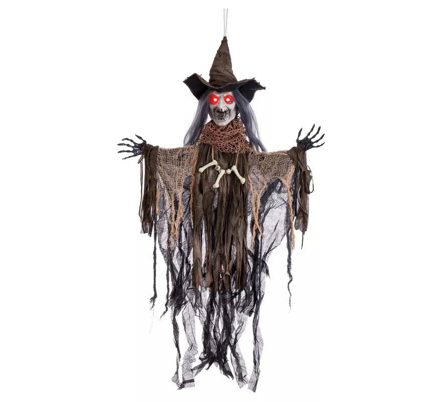 Bruja Colgante de Poliéster de 80x17x110 cm