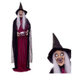 Bruja con Luz, Sonido y Movimiento de 50x30x210 cm