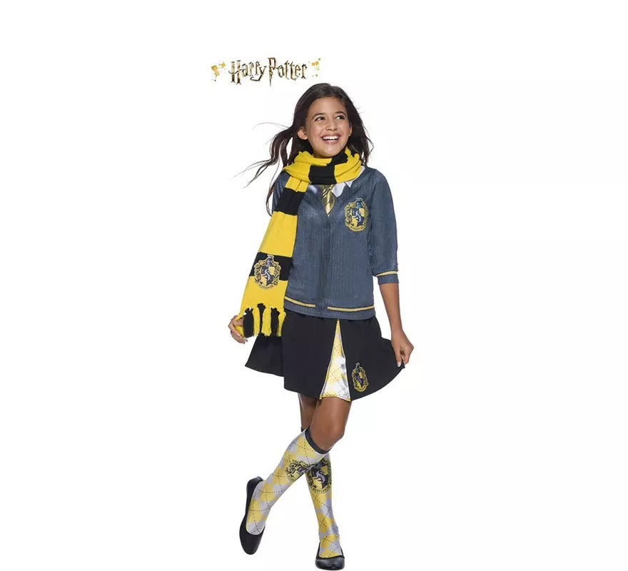 Translation missing: de.Bufanda de Hufflepuff Harry Potter Deluxe para niños