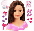 Busto Charlene Peinado y Maquillaje Súper Modelo Morena