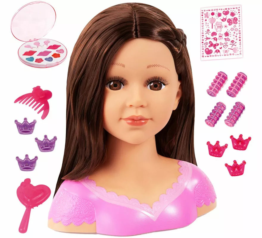 Translation missing: de.Busto Charlene Peinado y Maquillaje Súper Modelo Morena