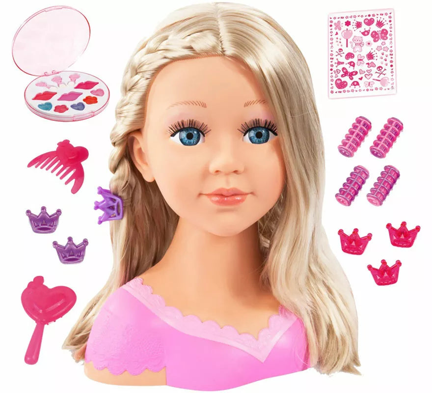 Translation missing: de.Busto Charlene Peinado y Maquillaje Súper Modelo Rubia
