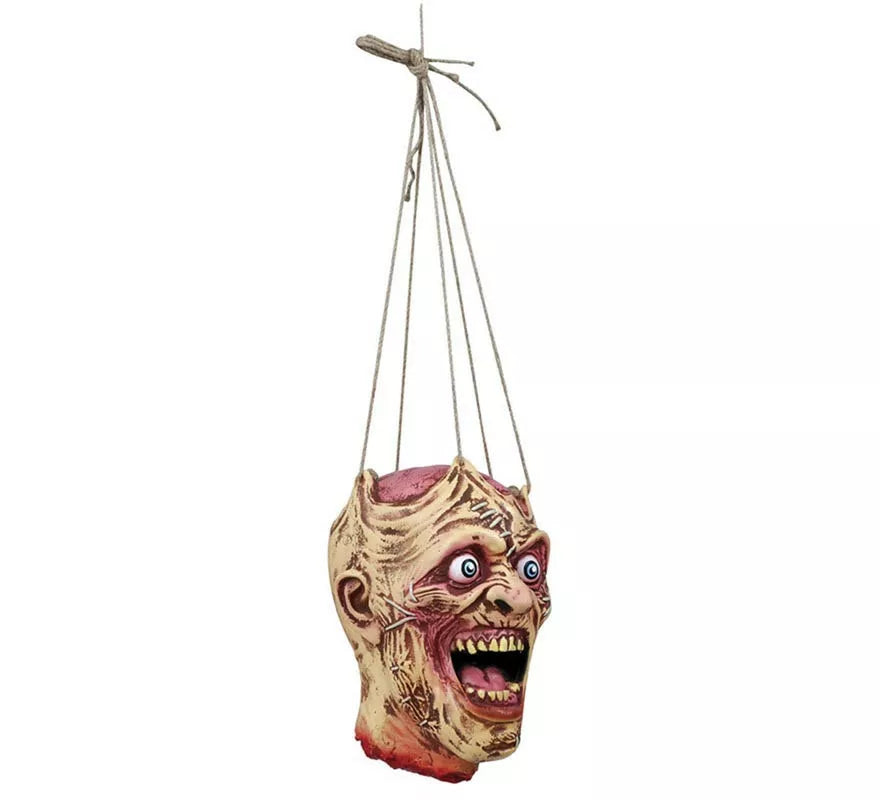 Translation missing: de.Cabeza Zombie Colgante de látex de 28 cm
