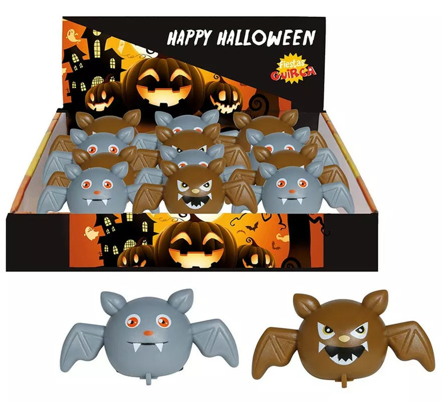 Caja 12 Murciélagos con Ruedas 7 cm