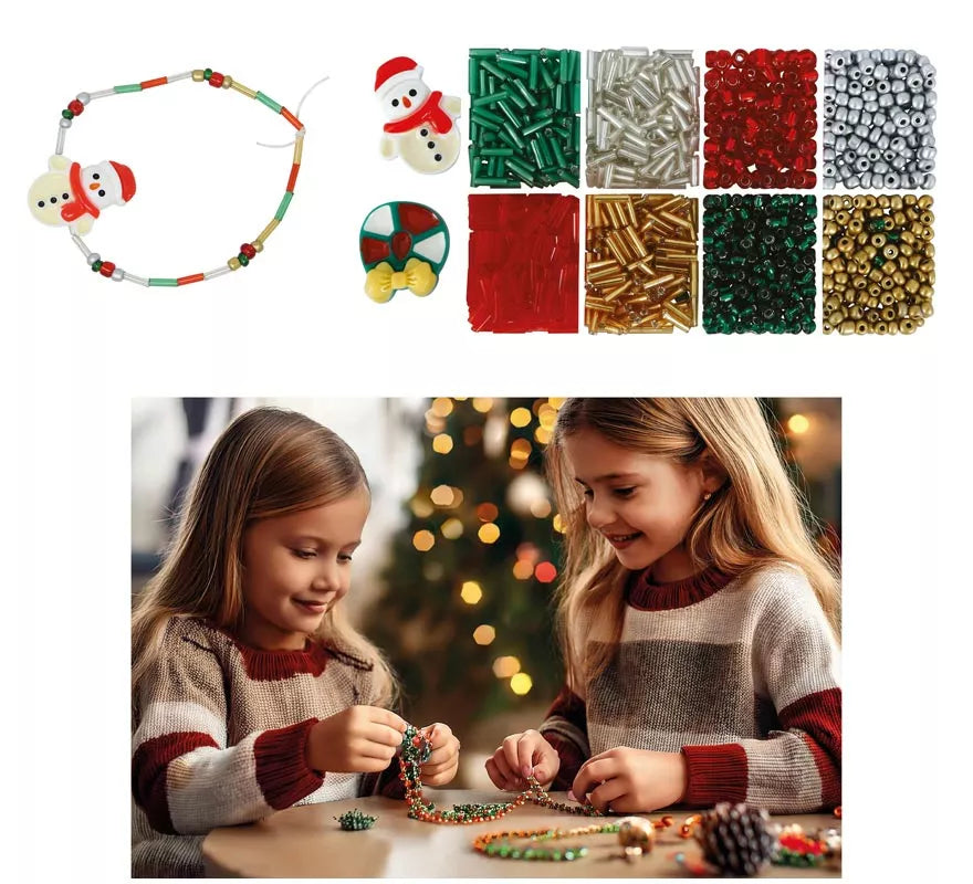 Translation missing: de.Caja de 1100 Piezas para Pulseras de Navidad