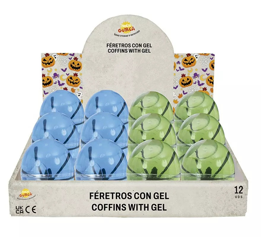 Translation missing: de.Caja de 12 Huevos Araña con Gel 6 cm