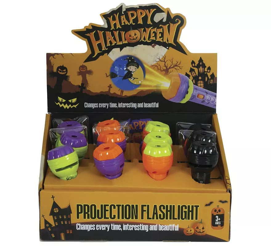 Translation missing: de.Mini Proyector de Imágenes de Halloween de 11,5 cm en modelos surtidos