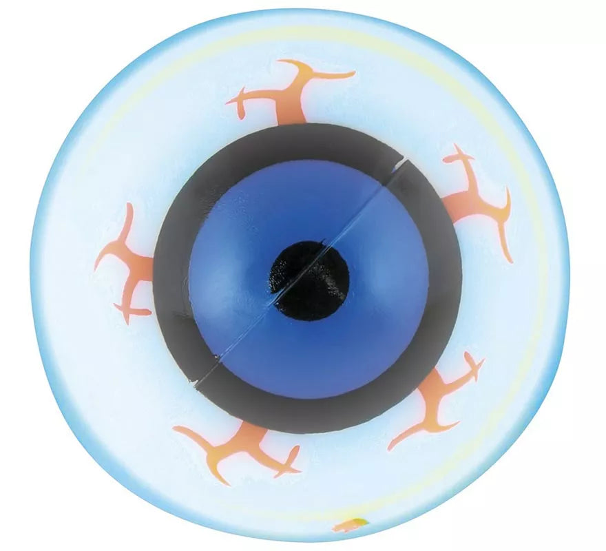Caja de 12 Pelotas Saltarinas con Luz Ojos de 5,5 cm