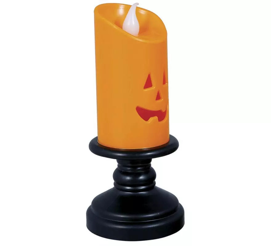 Translation missing: de.Caja de 12 Velas naranja con luz de 12,5 cm