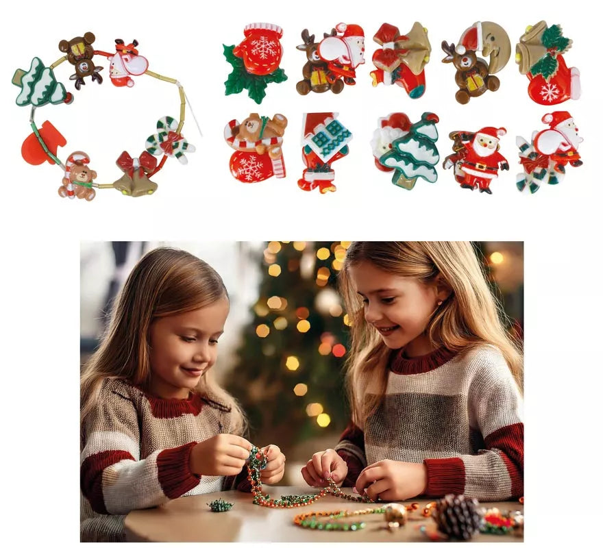 Translation missing: de.Caja de 20 Piezas para Pulseras Navidad