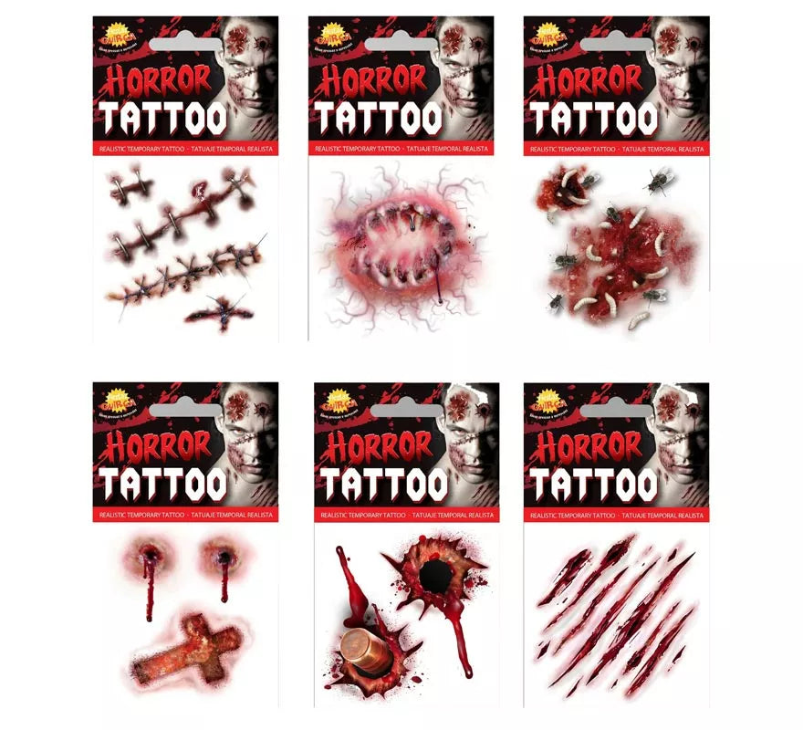 Translation missing: de.Caja de 48 Tatuajes Surtidos