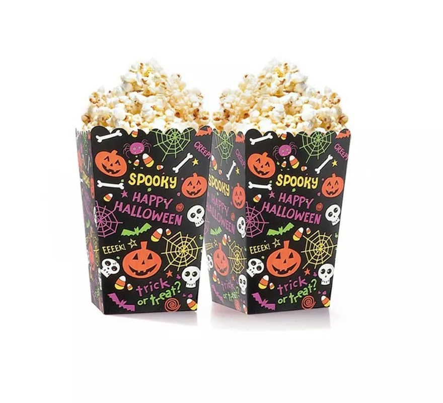 Translation missing: de.Caja Palomitas Print Spooky Halloween de 6 piezas
