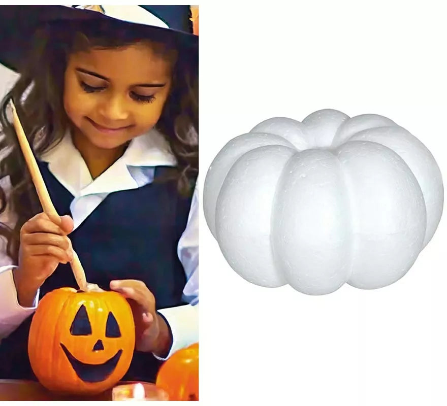 Translation missing: de.Calabaza blanca de corcho para Decorar 18x10 cm