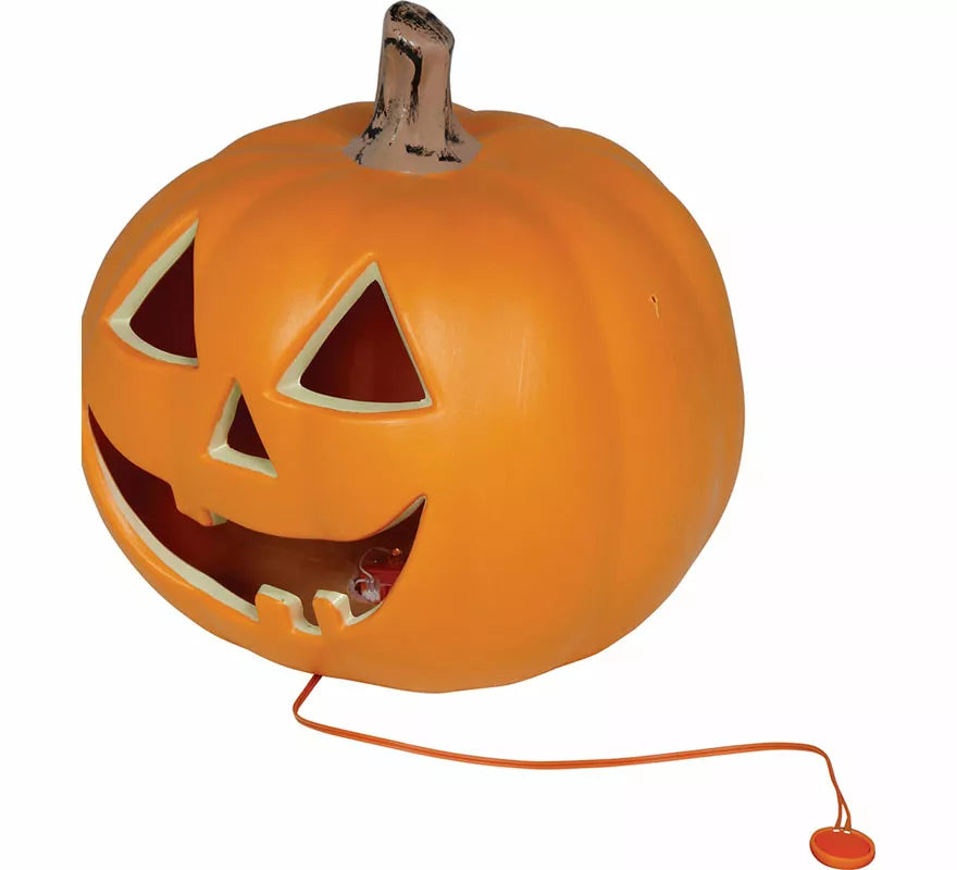 Translation missing: de.Calabaza con Sonriente Luz Intensa de 28 cm