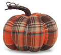 Calabaza decorativa multicolor de Algodón de 15x15 cm