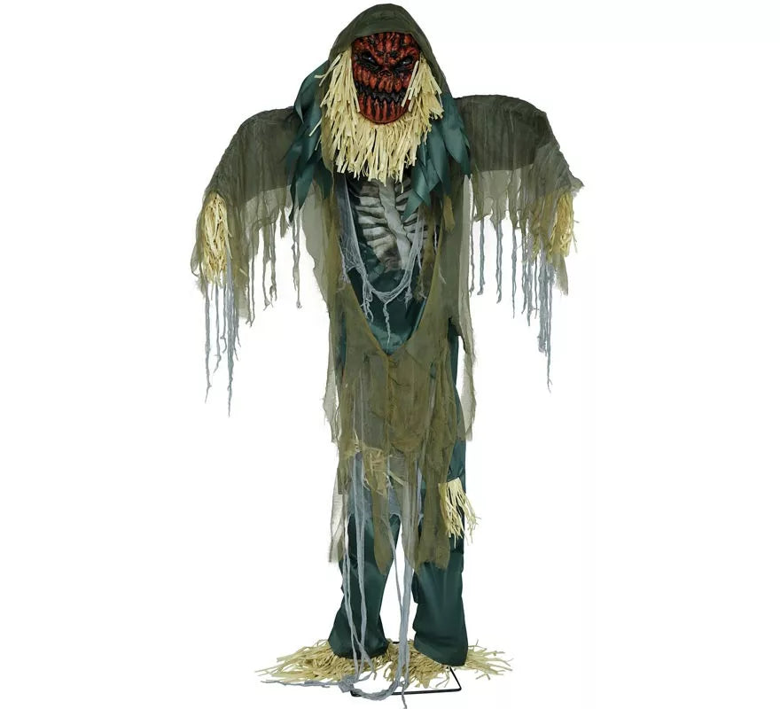 Translation missing: de.Calabaza Espantapájaros Fantasma con Luz, Sonido y Movimiento 240 cm