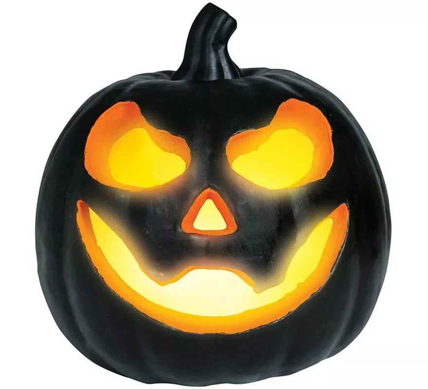 Translation missing: de.Calabaza negra Foam con Luz 16 cm