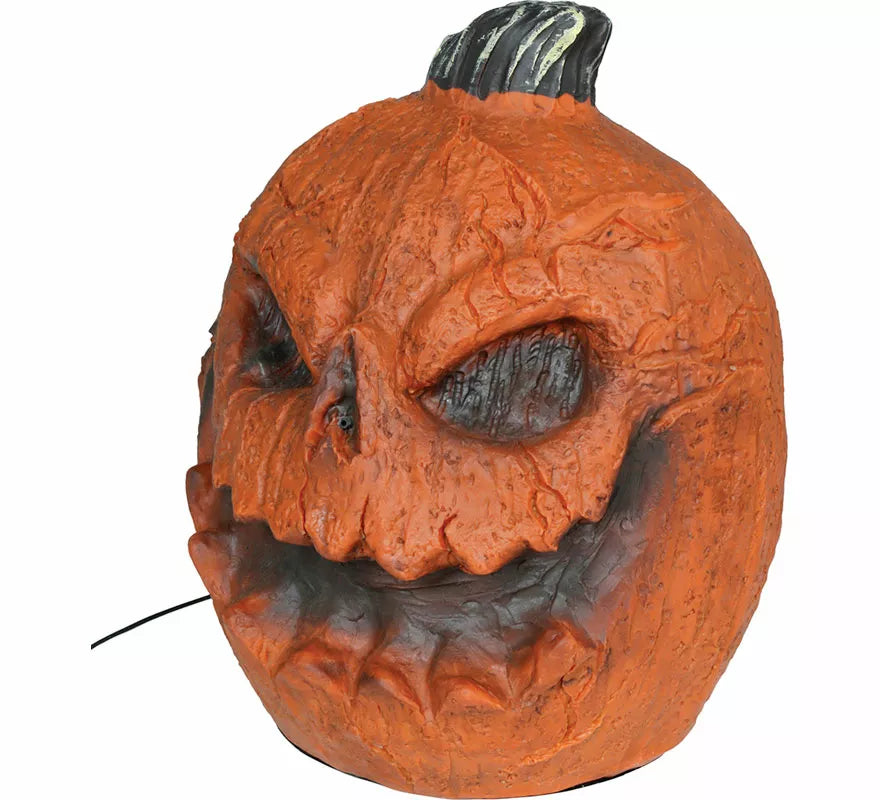 Calabaza Parlante con Luz, Sonido y Movimiento de 30 cm