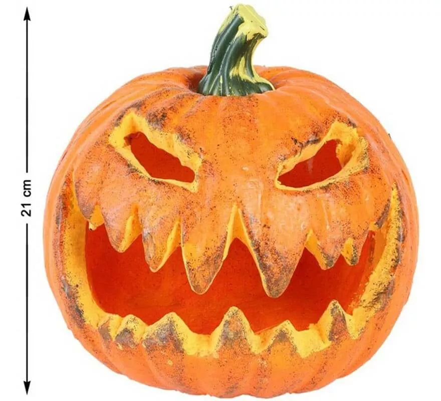 Translation missing: de.Calabaza Sonriente con Luz de 21 cm