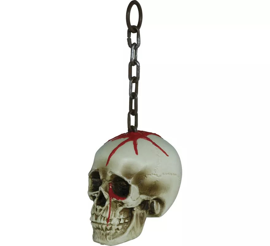 Translation missing: de.Calavera con Cadena de 40 cm