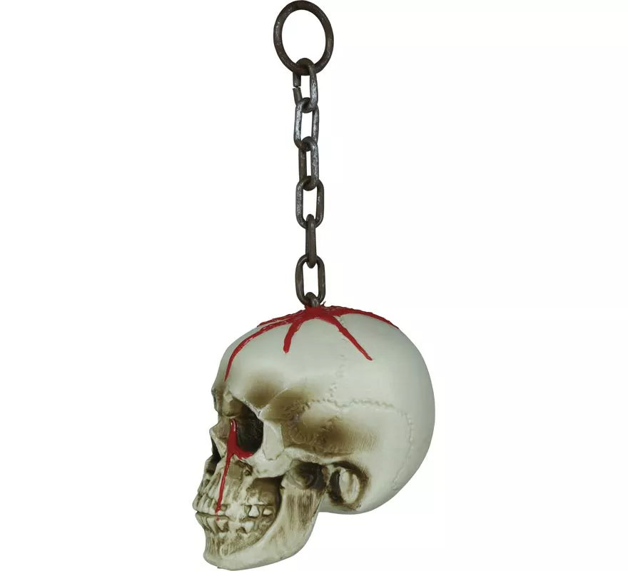 Translation missing: de.Calavera con Cadena de 40 cm